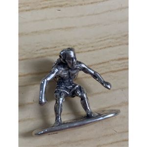 .925 Surfer Sterling Silver Jewelry Charm #sports #surferdude